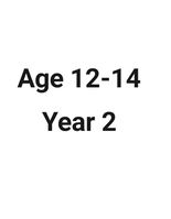 Age 12-14 Years- Year 2