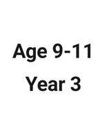 Age 9-11 Years- Year 3